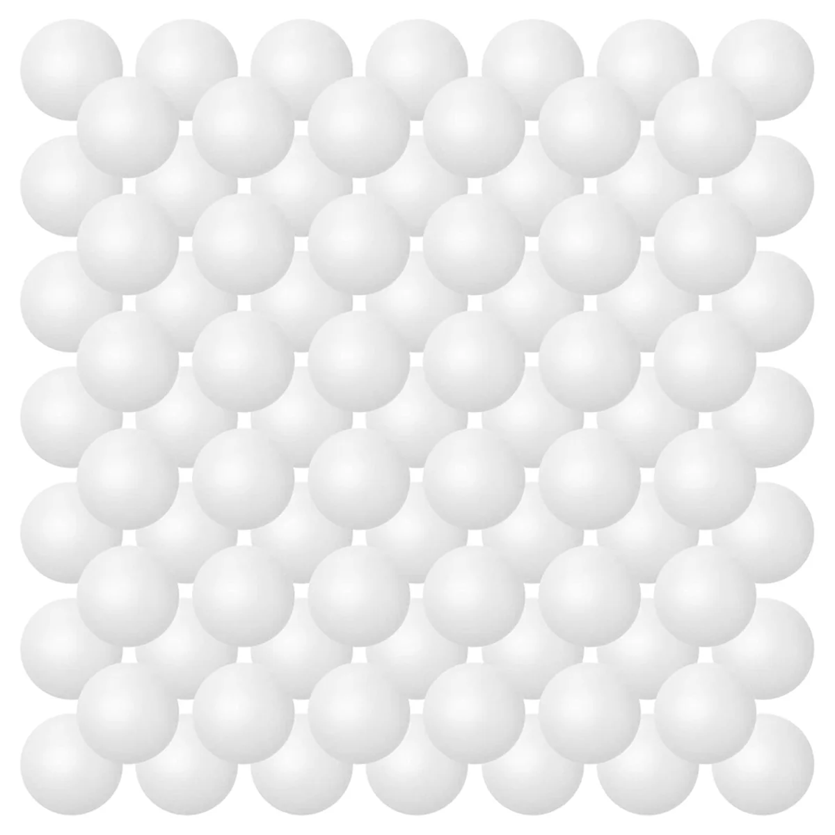 ABIY-100pcs Pelotas de Ping Pong, pelotas de cerveza de 40mm, pelotas de juego pequeñas lavables a granel para juegos de piscina de carnaval, decoración de fiestas, juguetes para mascotas