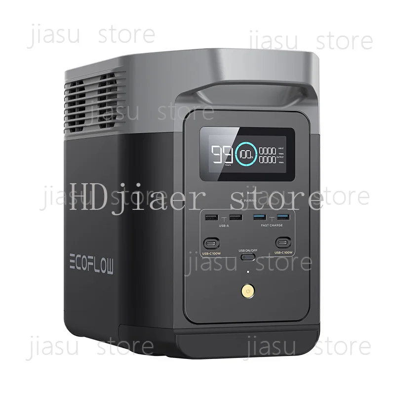 ECOFlow DELTA 2 1800W Rechargeable Portable Power Station for Camping Household Backup Portable Power Distribution Equipment