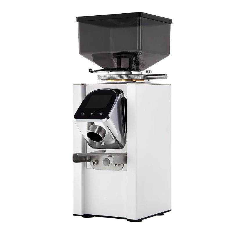 

New Coffee Grinder with Stainless Steel Blade, Transparent Bean Hopper, for Espresso and Drip Coffee