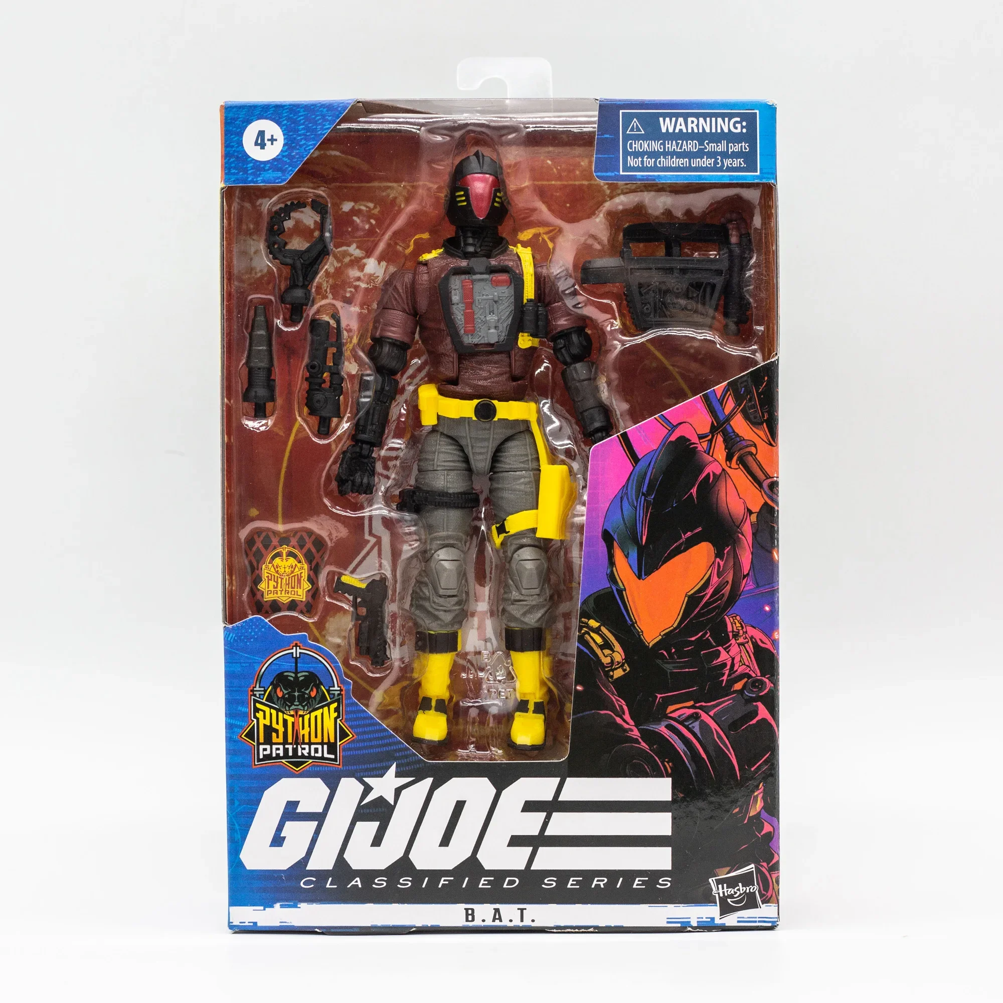 Hasbro G.I.Joe Gijoe Classified Series B.A.T Python Patrol Doll Gifts Toy Anime Figure Action Figures Model Collect Ornaments