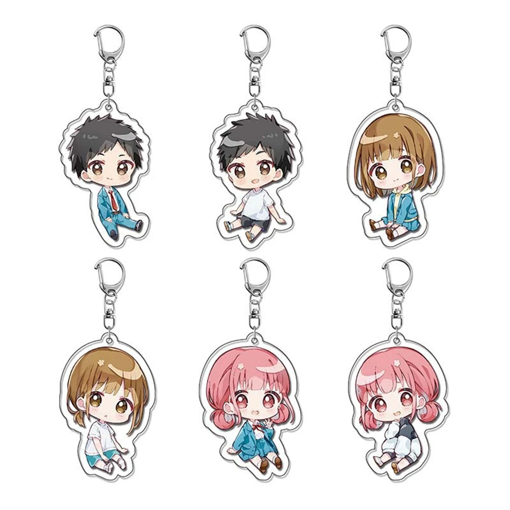 

Game Blue Box Inomata Taiki Kano Chinatsu Chōno Hina Cosplay COSTUME Acrylic Key Chains Keyring Prop Xmas Gift