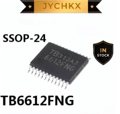 5PCS TB6612FNG SSOP24 Dual DC Motor Driver IC 1.2A 3.2A Peak H-Bridge TB6612 SMD Integrated Circuit For Arduino Robot Car