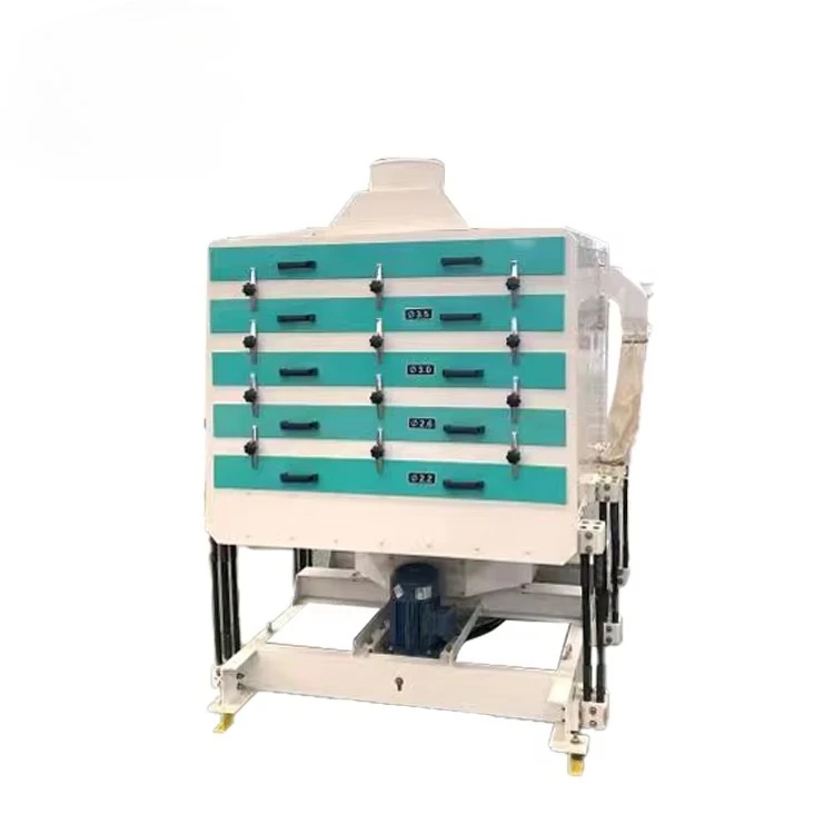 

Сортировщик-классификатор риса по размеру и форме, роторный грохот с качающимися балками для обработки риса