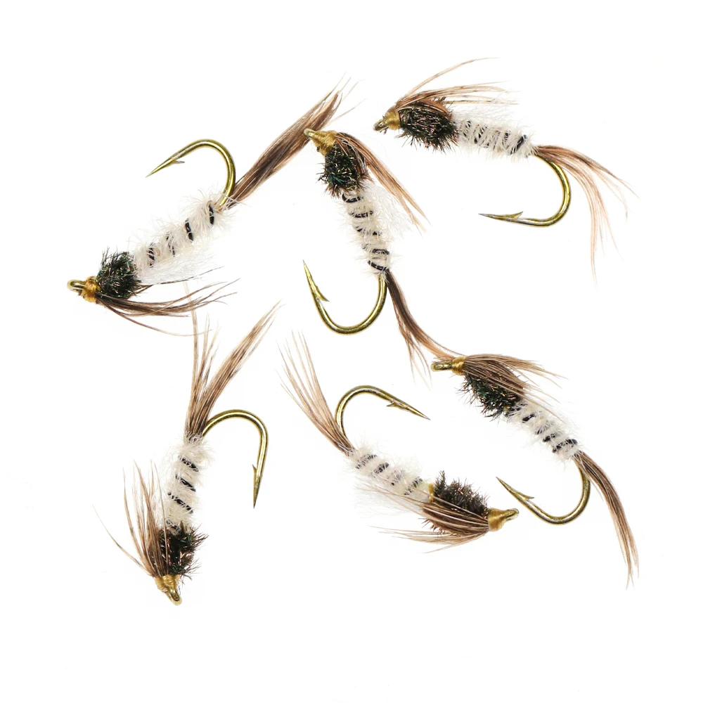 Vtwins Señuelos de pesca con mosca para trucha y lubina – Ninfas