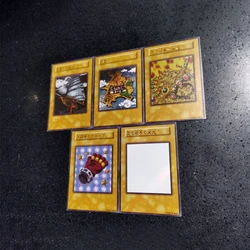 Yu-Gi-Oh! DIY 1999 Tokyo Dueling Legend Reception Letter 5PCS Anime Game Collection Hot Gold Card Children's holiday gifts