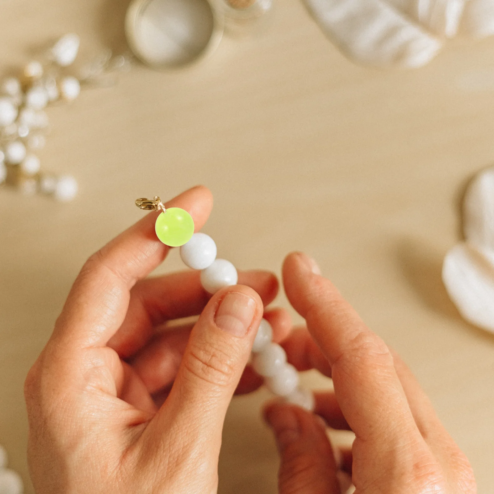 

20Pcs Agate Beads for Jewelry Making Round Loose Spacer Beads Colorful Natural Stone DIY Craft Supplies Bulk Bracelet Necklace