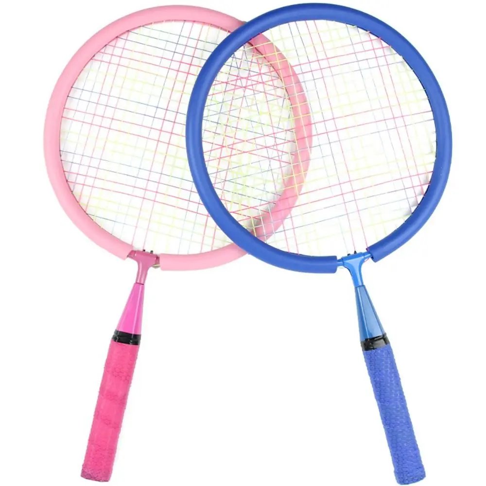 

Shock Absorbing Children Badminton Rackets Portable Soft Grip Badminton Racket Set with Carry Bag Anti Slip Handle