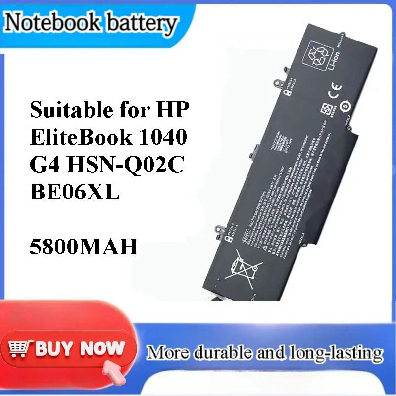 [BE06XL] for HP EliteBook 1040 G4 HSN-Q02C Laptop Battery Replacement Battery