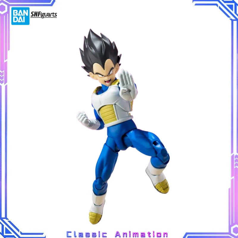 

【Original】BANDAI S.H.Figuarts Dragon Ball DAIMA Vegeta Action Figures Collectibles Models Classic Anime Toys