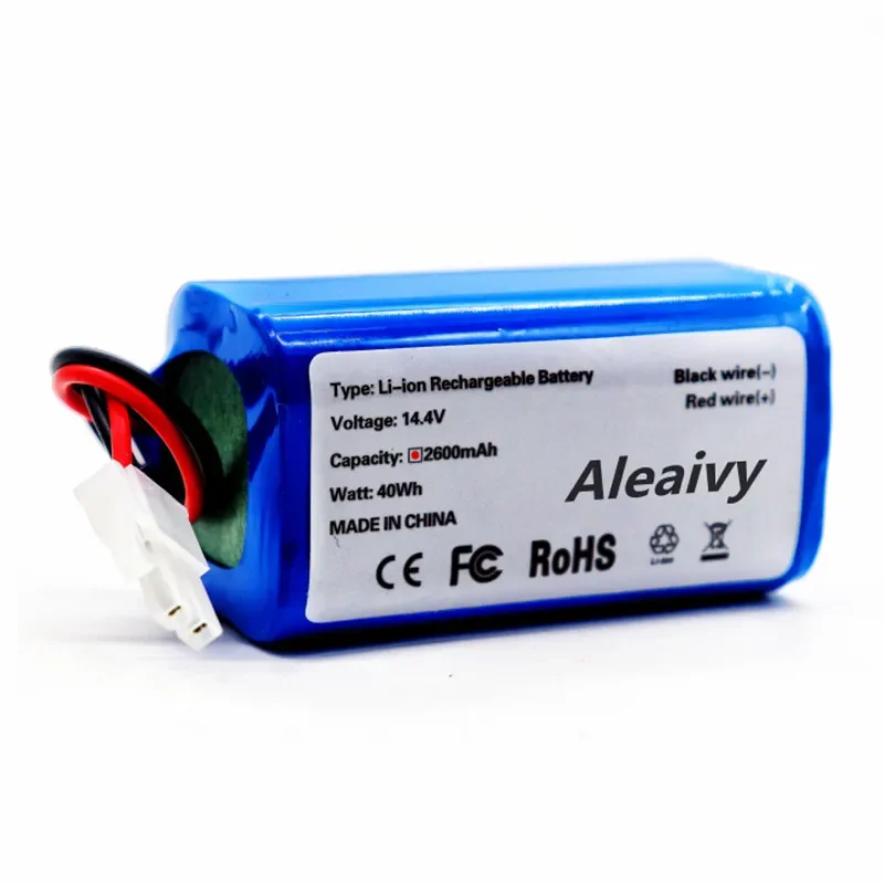 Batteria ricaricabile al litio 3500mAh 14,8V per batterie per aspirapolvere robot Ilife A4s, A7, V7s Plus, V55 Pro, W400, A9s CR130