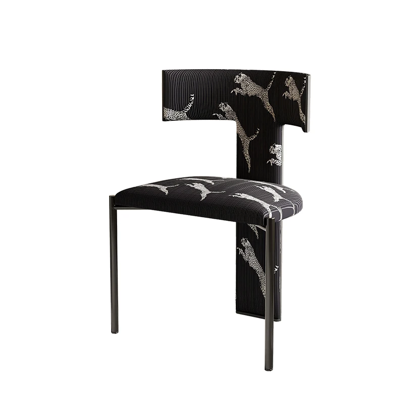 

Medieval Dining Chairs Creative Living Room Chair Plum Blossom Leisure Chair Bedroom Makeup Stool Artistic Dining Furniture