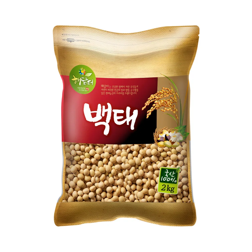 Modern Farmer Domestic White Dish 2kg for Meju Bean Soymilk Bean Noodles