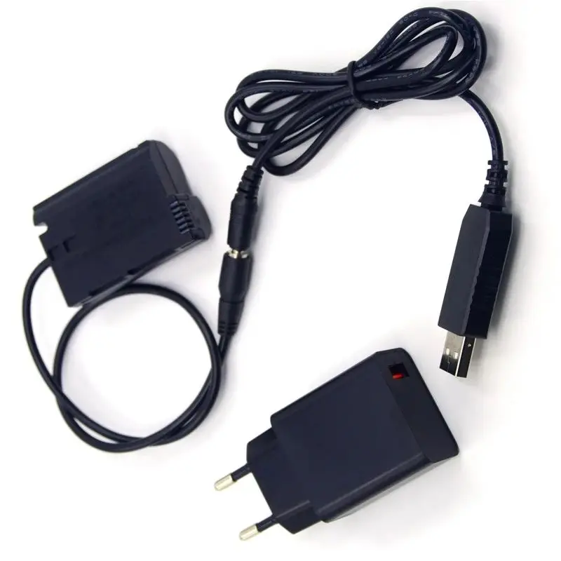 18W USB Charger+USB-DC Cable+EN-EL15 Dummy Battery EP-5B DC Coupler for Nikon Z7 Z6 D7500 D7200 D7100 D7000 D850 D810 D800