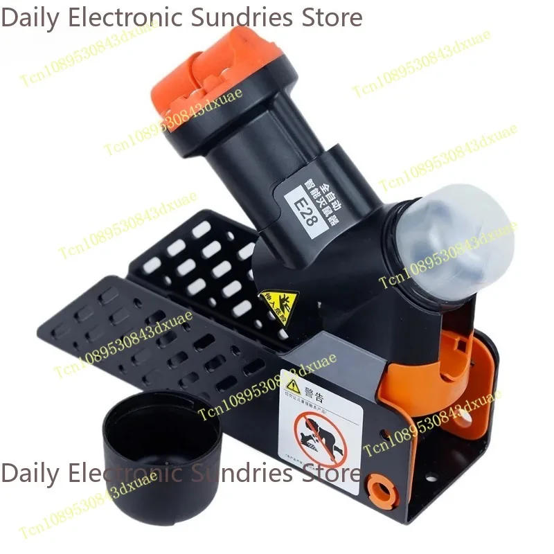 E28 CO2 Cylinders Rodent Killing Machine Portable Auto Reset Multi-catch Non-Toxic Mouse&Rat Trap with Stand