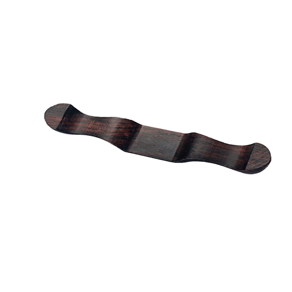 

Red Sandalwood Light Brown Erhu Bridge Snakeskin Professional Chinese Erhu Replacement Accessory Protect Broken Parts Improve