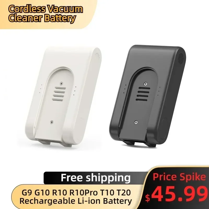 25,2 v 2500mah Ersatz batterie für dream etech g9 g10 r10 r10pro t10 t20 Akku-Staubsauger wiederauf ladbarer Li-Ionen-Akku