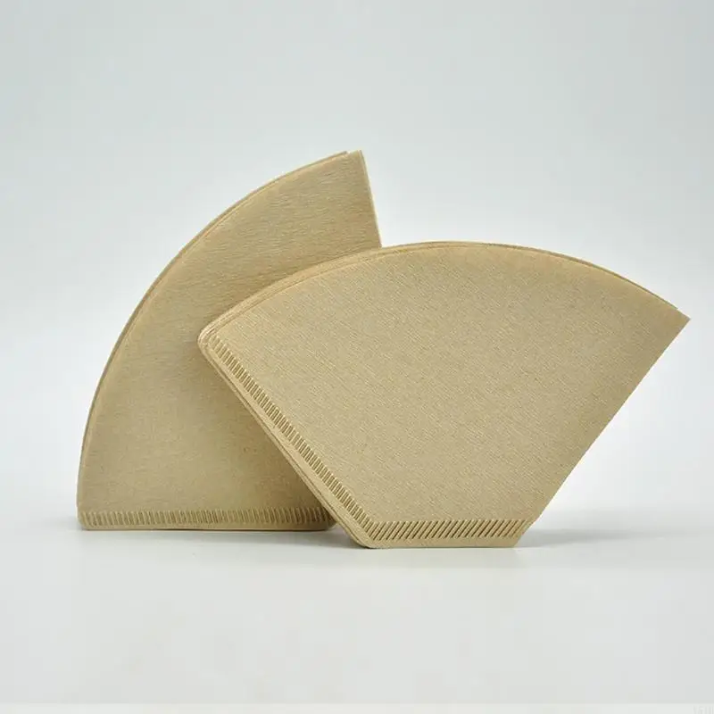 Y51B Coffee Filter Paper Set Disposable  Cone Dripper Papers Supplies for Environmently Friendly Filter Paper