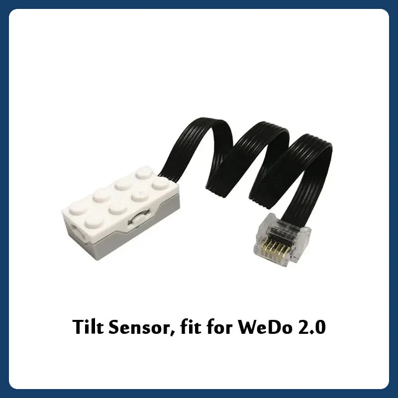 WEDO 2,0 motores de concentrador inteligente sensores de movimiento de inclinación bloques de construcción educativos juguete apto para piezas de función de potencia 45300