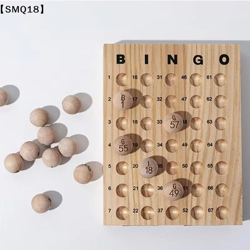 75Pcs Natural Bingo Balls With - Party Games Bingo ulasan dan harga