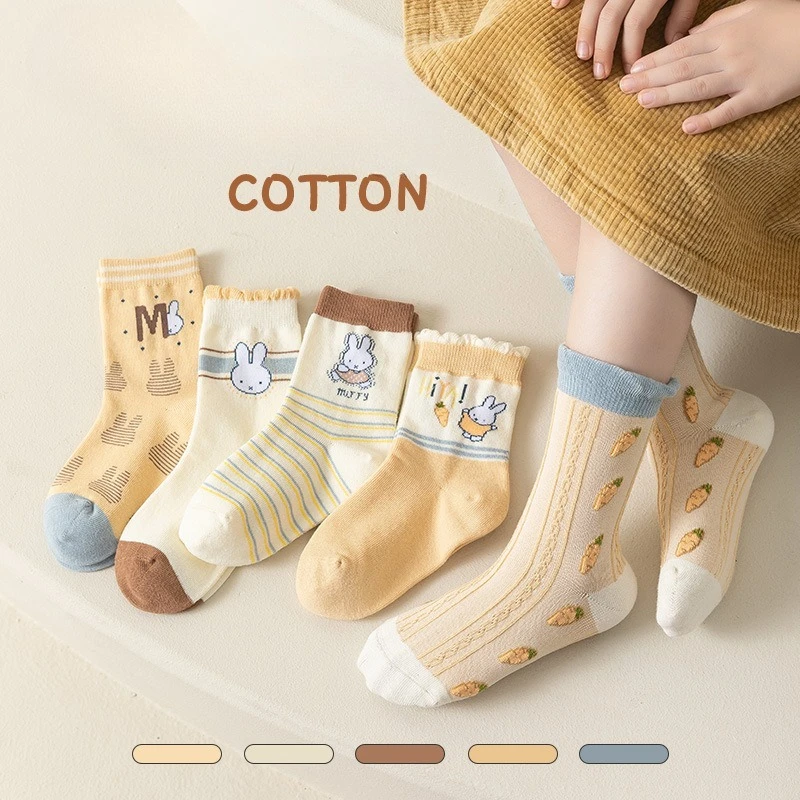 Kawaii Miffy Kids Socks Girls  - Winter Clothing Kids recension och pris