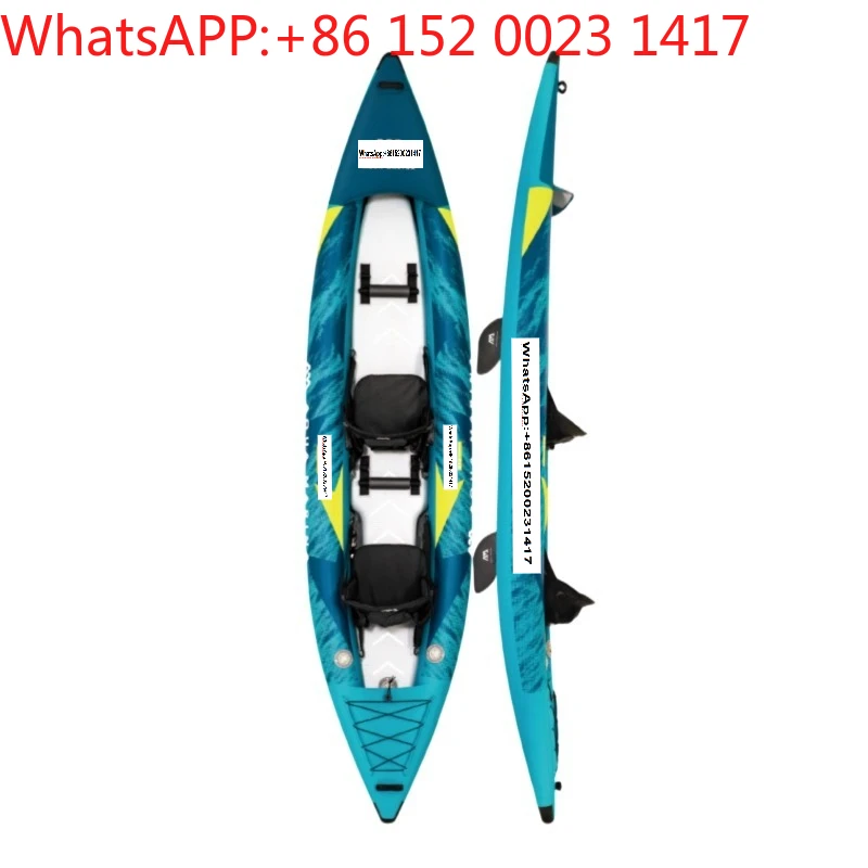 Barco inflable de alta gama para kayak con canoa doble individual AquaMarina (1 unidad)