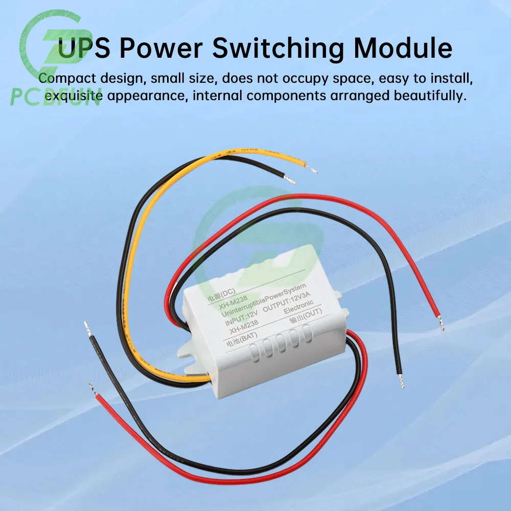 XH-M238 Power Outage Automatic Switching Battery Module UPS Uninterruptible Controller Emergency Power Switching Board