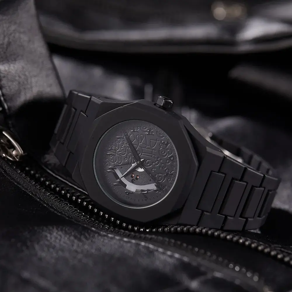 2025 nueva moda ocio minimalista hombres relojes de mujer peso ligero impermeable árabe relojes de cuarzo relojes para hombre