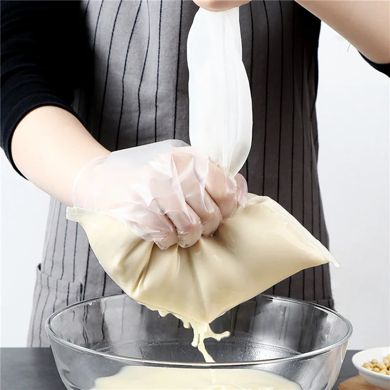 Nylon Filter Bags Vegetable Milk Strainer Sieve Drain Tea Filter Net Bag Kitchen Gadgets For Home Food Cheese Cloth Honey Sieve