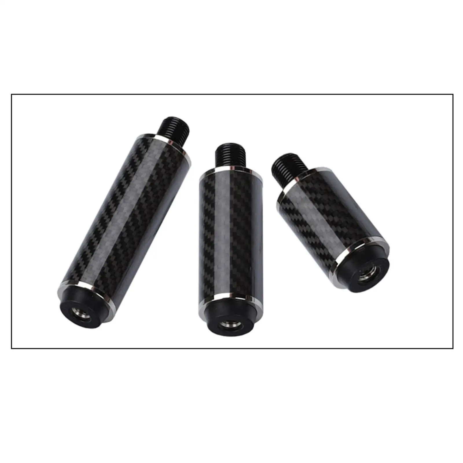 

Adjustable Billiard Cue Extension Aluminum Alloy Shaft Lengthener Pool Cue End Holder for Snooker and Billiards