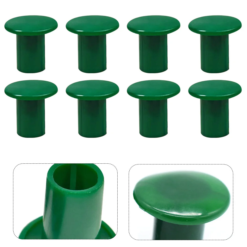 

24Pcs Plastic Garden Cane Caps Safety Protectors Cane Topper Covers for Bamboo Fences Plant Support Outdoors Fence Top Protector