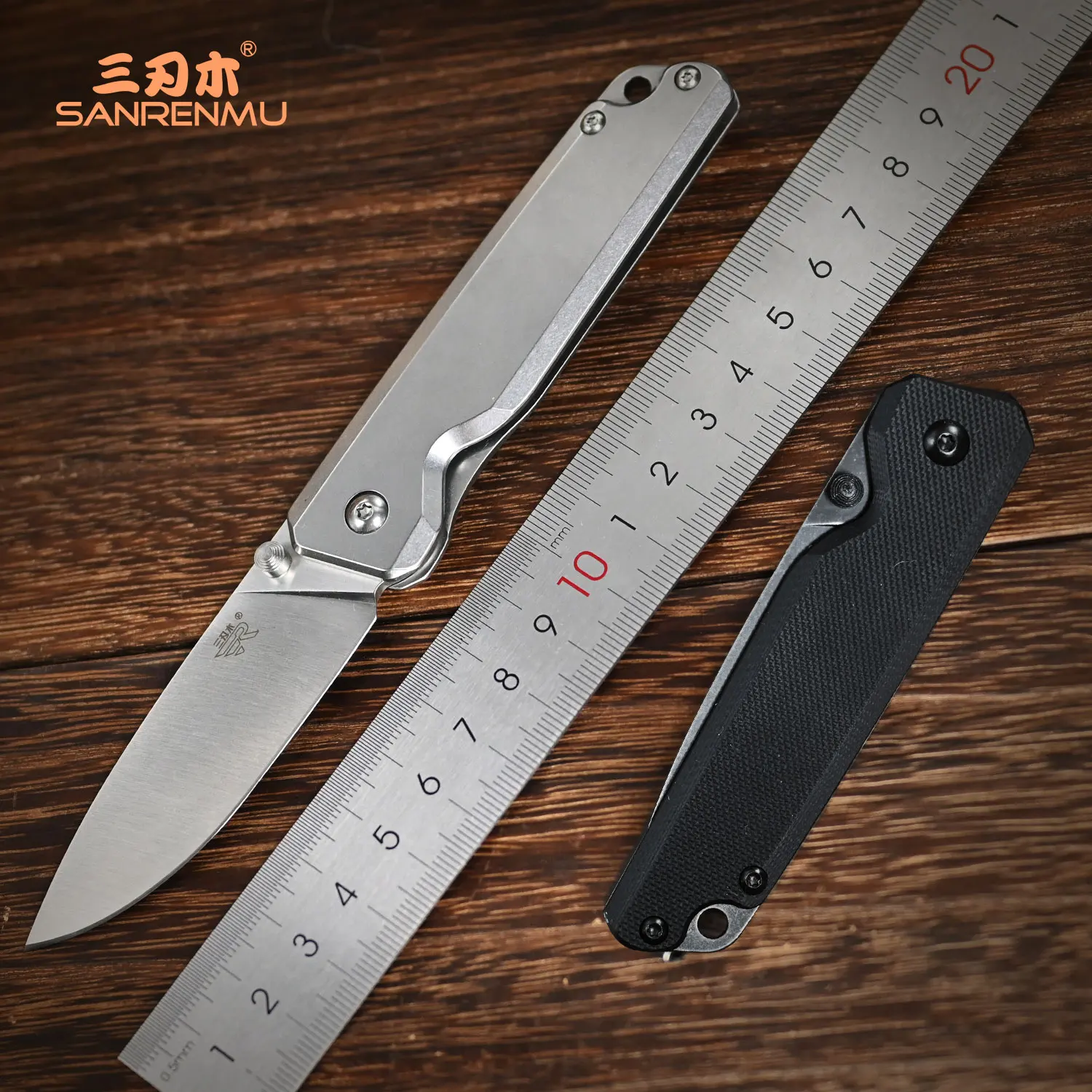 

SANRENMU 7096 Outdoor Pocket Folding Knife 12c27 Steel blade Camping Hunting Fishing Survival Tactical Rescue Edc Tool knives