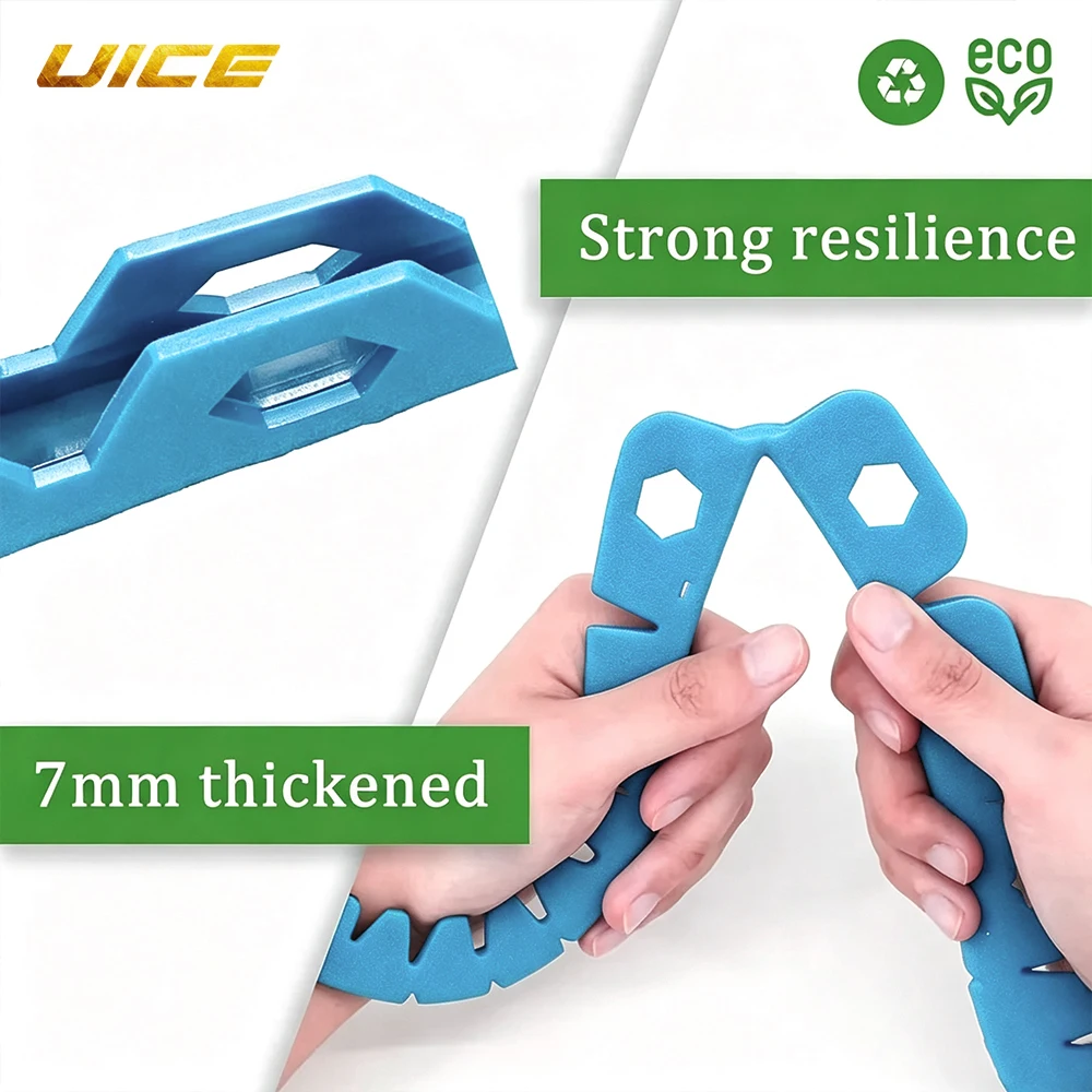 ECO Friendly Ice Hockey Stick Blade Protector High Toughness Wear-Resistant Cover 7mm Thickness Hockey Training Accessory