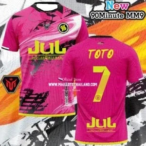 Bolsa de correio tailandesa 90 minutos MM9 NINETTA #   Camiseta esportiva de secagem rápida masculina e feminina mais vendida em edição limitada TOTO.