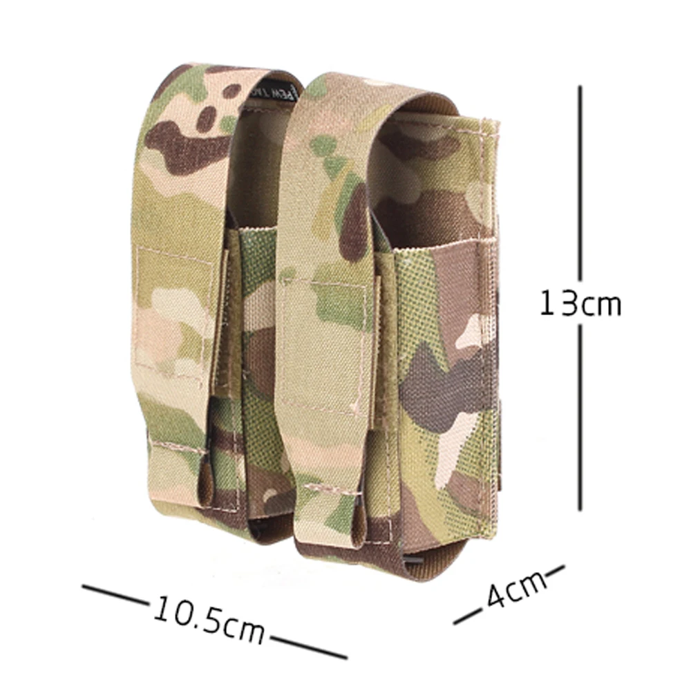 PEWTAC FB2 Dual Flash Egg Bag Molle Kit Small spray Bag WD40 40ml Storage