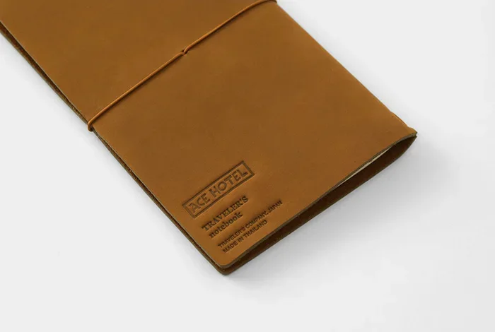 Original Travelers Traveler's Ace Hotel × TRC Tokyo Limit Leather Journal Notebook Regular Version Journaling Inserts Inner Pag