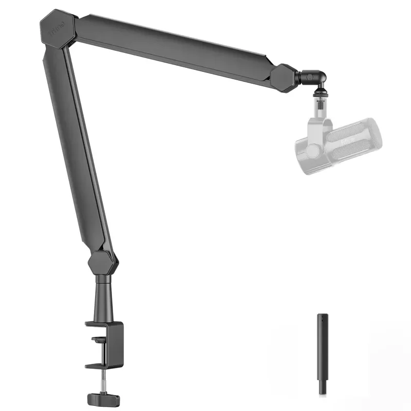 for BM66 Flexible Aluminum Alloy Microphone Stand Thin Adjustable 360 Degree Rotating Light Stand Weight Less Than 1.5kg