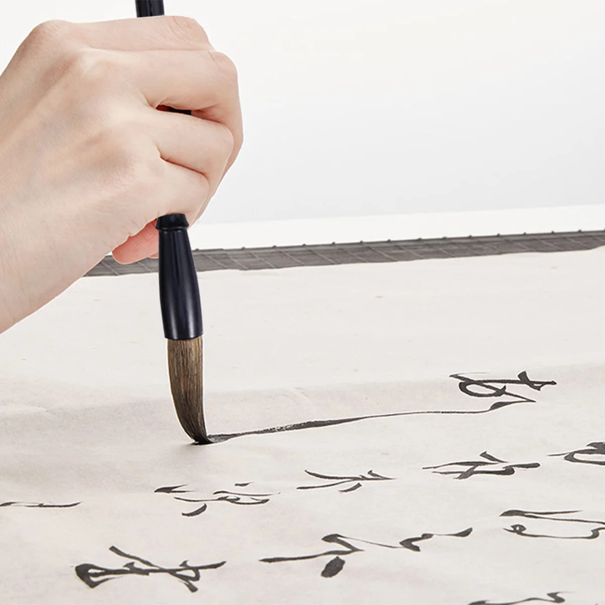 3 Stuks Zwart Haar Kalligrafieborstels 28 Cm 272 Cm 268 Cm Chinese Schrijven Tekening Art Gereedschap Kit Wolf haar Schrijven Borstel