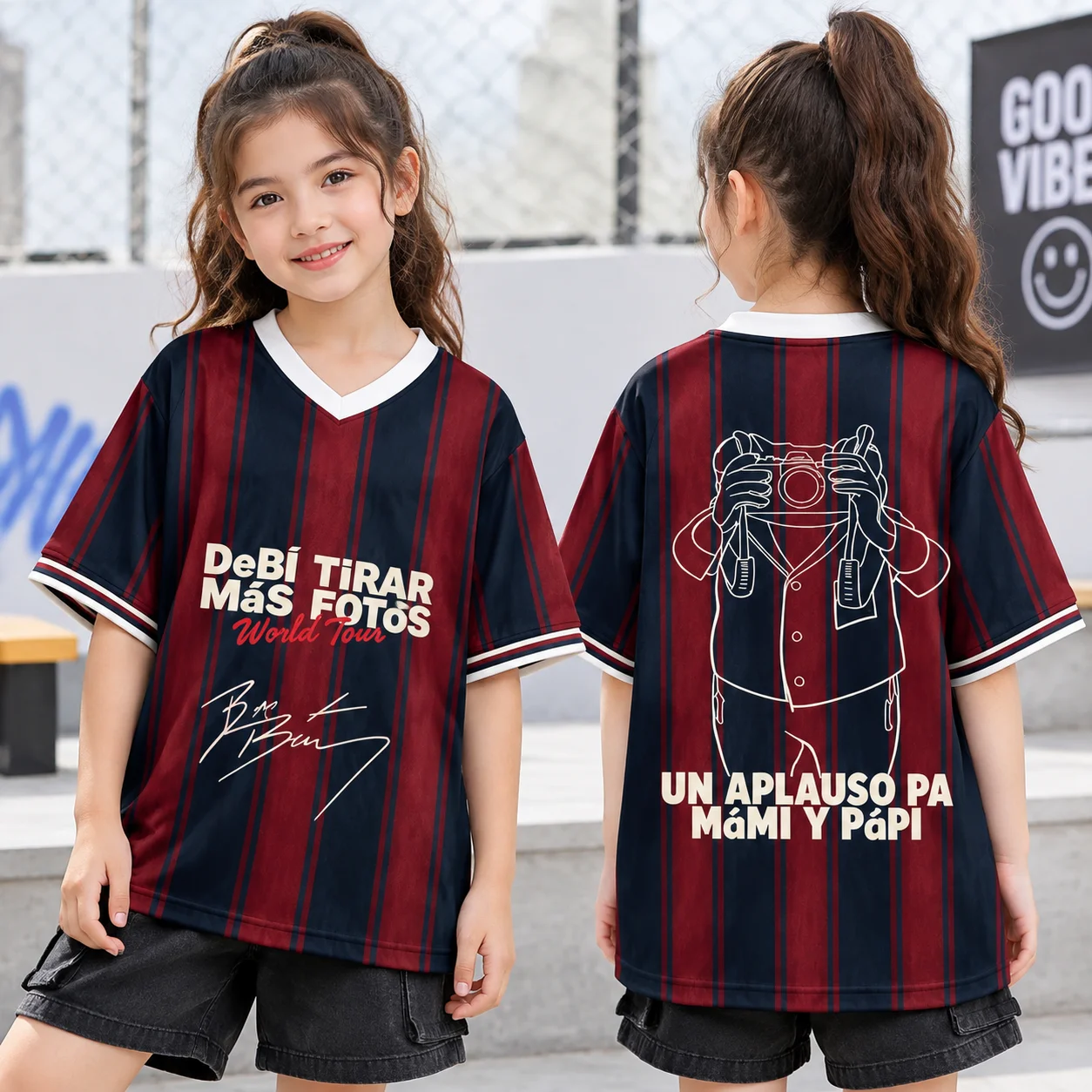 DTMF Bad Bunny 2026 Loose Fit Men Women Kids Sports Short-Sleeve T-Shirt Quick-Drying and Breathable Unisex for Summer