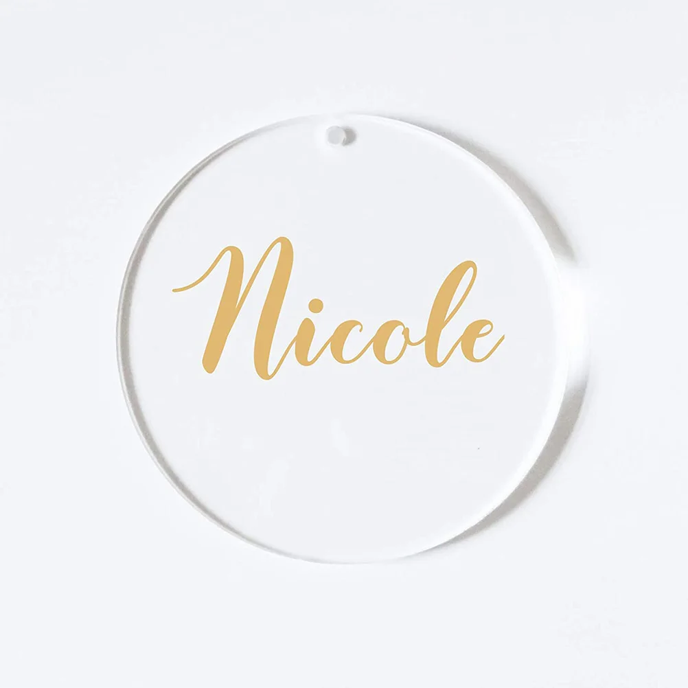 72 pièces porte-clés acrylique porte-clés vierges perles cadeaux personnalisés anneaux