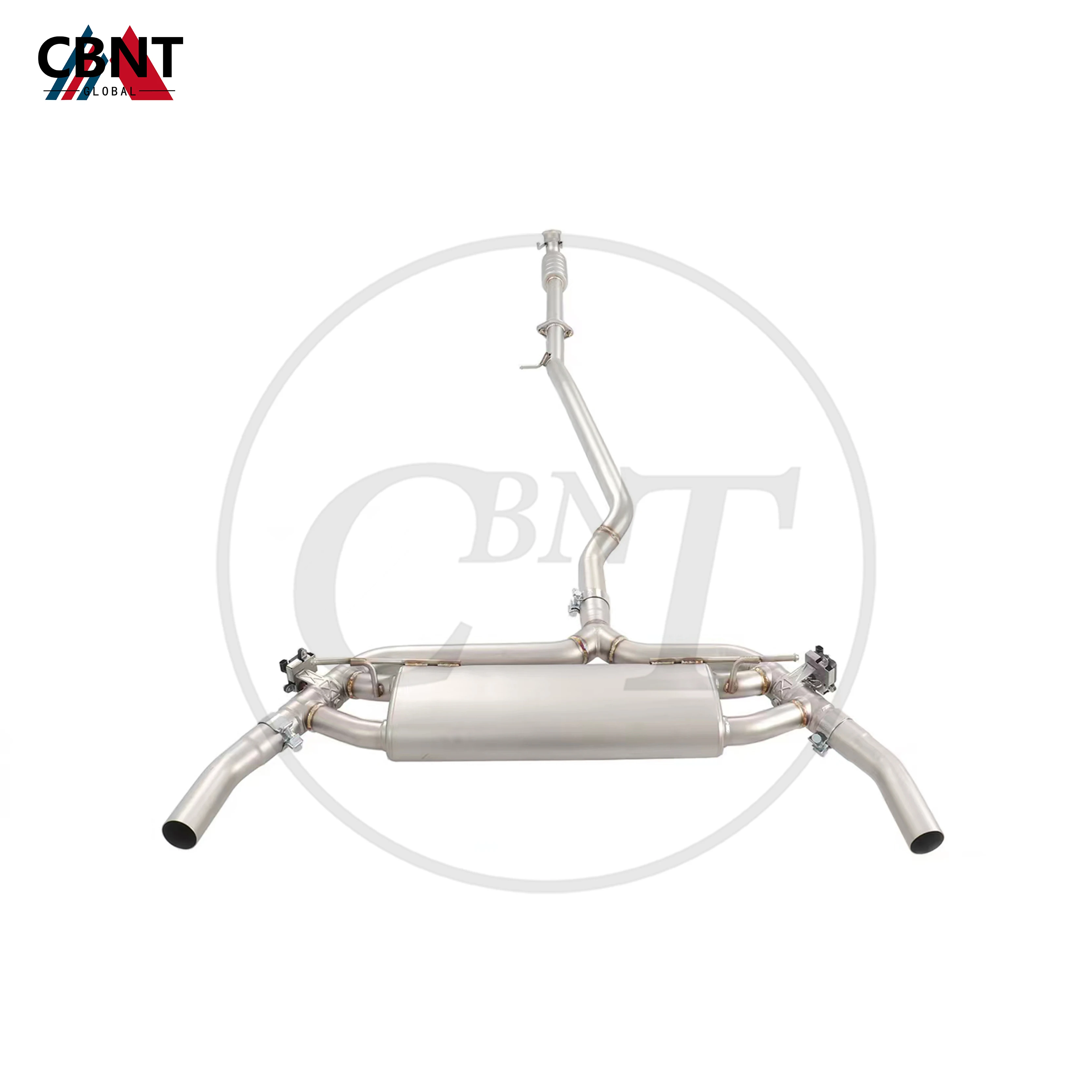 CBNT for INFINITI QX30 2.0T Exhaust System Valvetronic Catback Muffler with Valve SS304 High Performance Exhaust-pipe