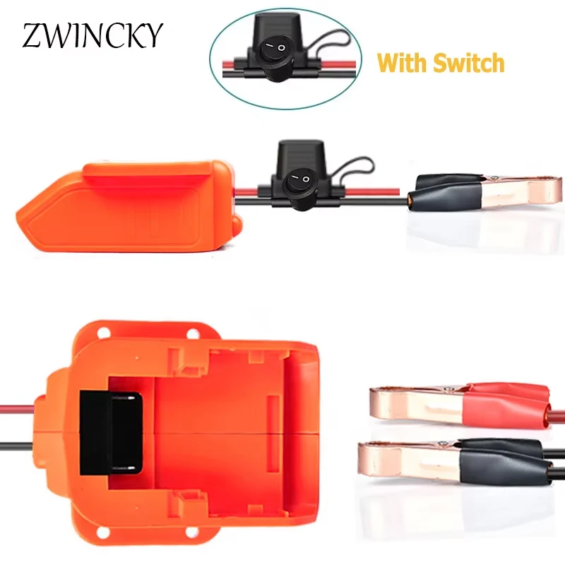 Car Jump Starter for Dewaltt 18V 20V Lithium Battery Adapter Car Booster Starting Device Jump Start Converter DIY Automotive