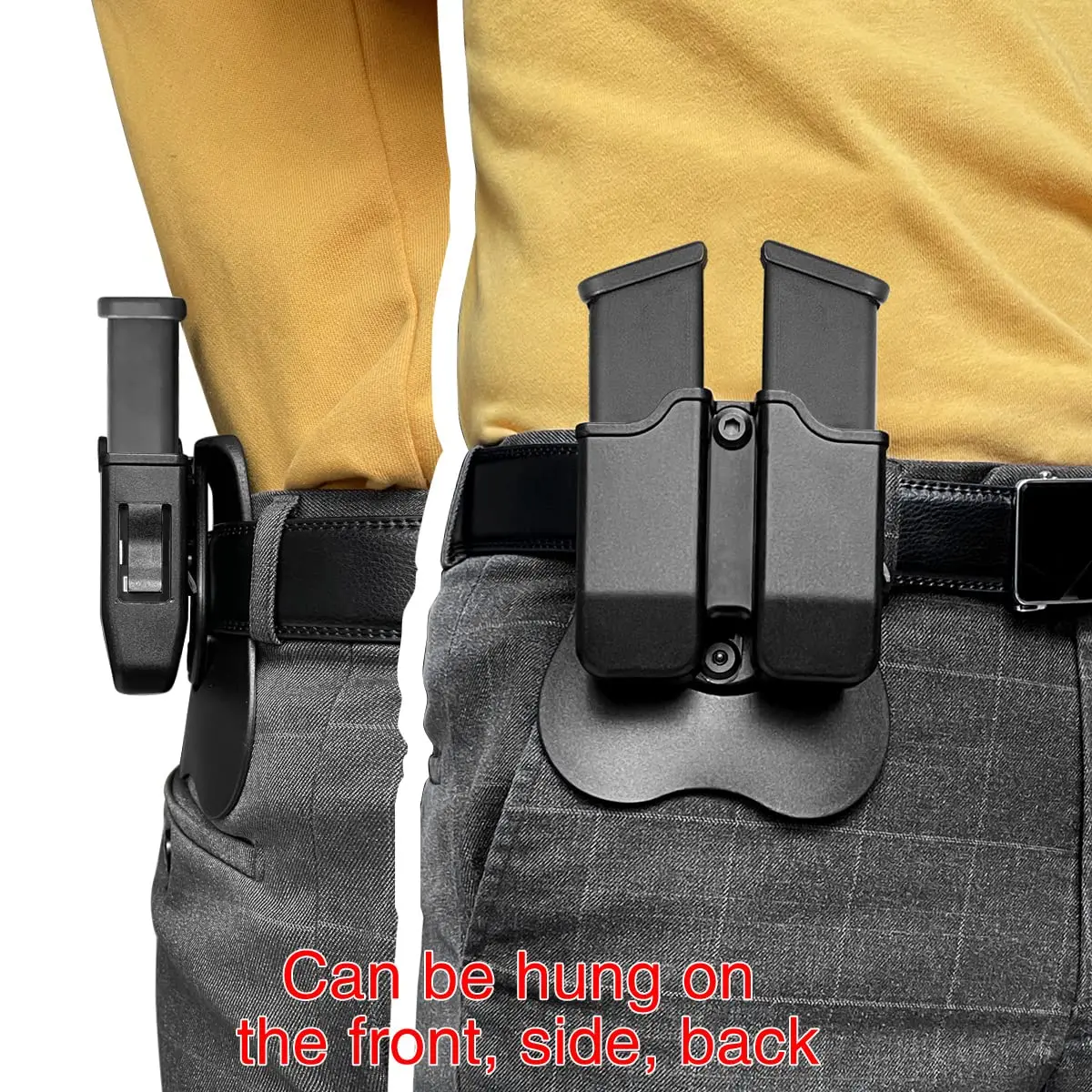 Bolsa de revista dupla-modelo disponível: 9mm .40 suporte de mag de pilha dupla para: glock sig sauer ruger beretta browning taurus h & k