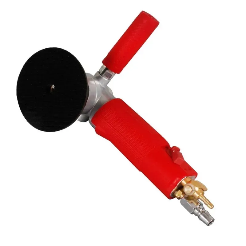 

4-Inch Pneumatic Wet Polishing Grinder with Water Injection for Angle Sanding and Polishing Tasks