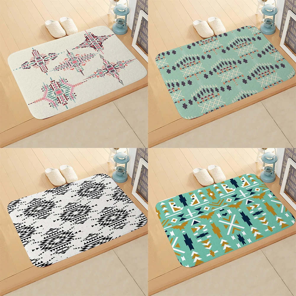 Modern simple floor mats living room entrance door carpet home decoration bedroom kitchen bathroom absorbent floor mats