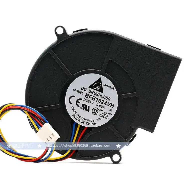 Four-Wire PWM Delta Delta BFB1024VH 9733 24V 0.90A SPEED Max Airflow Rate Turbofan