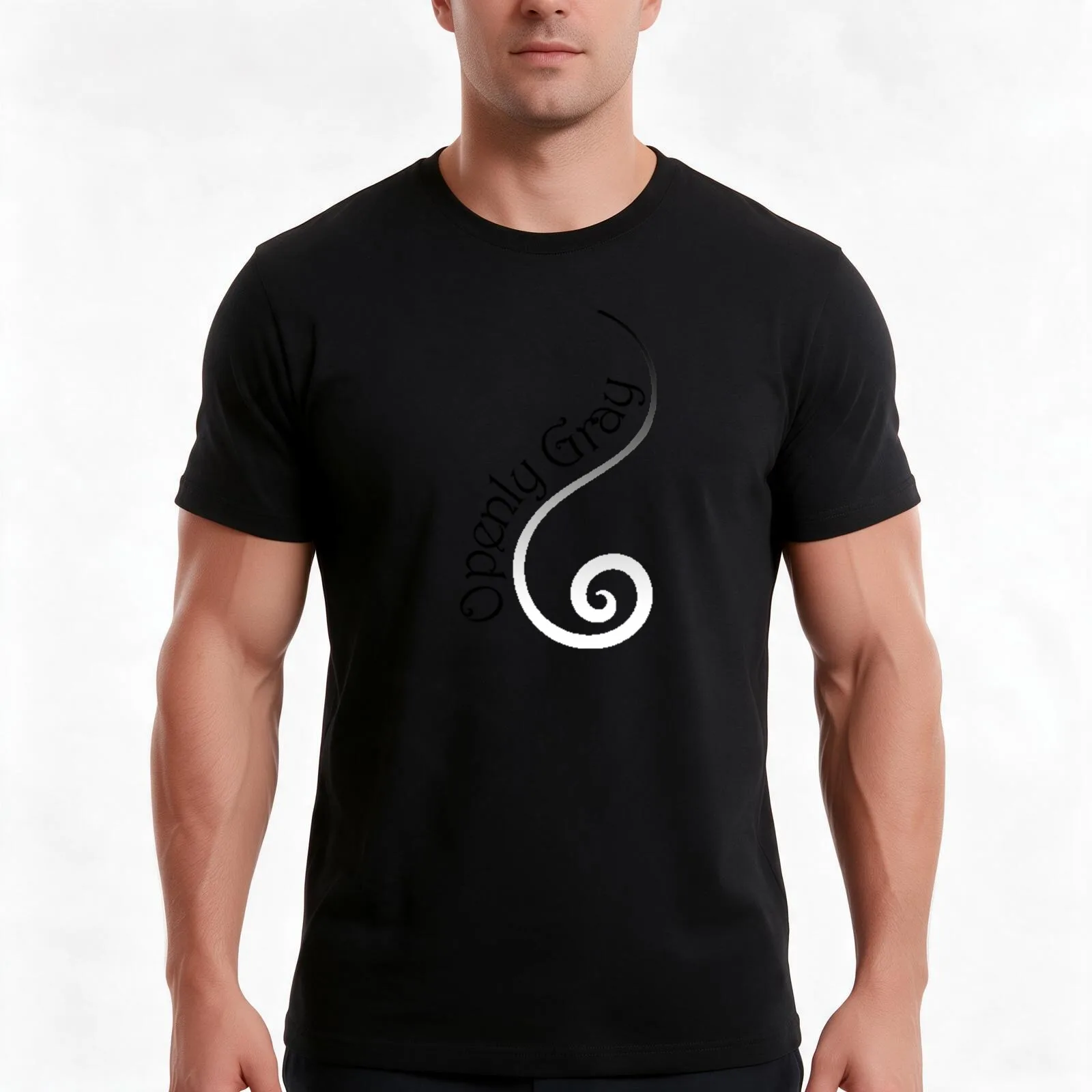 Openly Gray Hair Don't Care - THE ORIGINAL T-Shirt, Summer Casual Cotton Tee, Oversized Streetwear Tops, Vintage Graphic Print