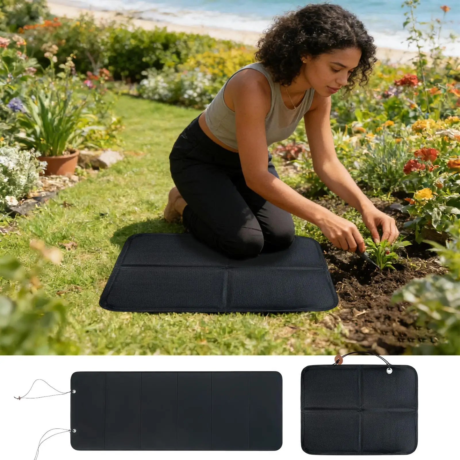 Gardening Pad Knees Protection Waterproof Seat Mat Foam Kneeling Pad For Yoga Meditation Praying Workout Hiking Backpacking Yard