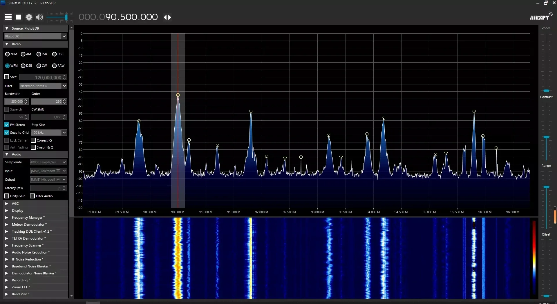 2025 Pluto Plus 70MHz - 6GHZ AD9363 SDR Receptor / Transmissor de Rádio 2x RX/ 2x TX Compatível com ADI ADALM-PLUTO PLUTO +
