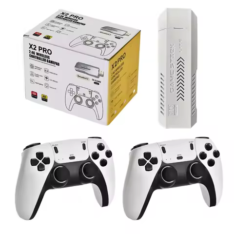 X2 PRO 256GB Retro Game console 4K 3D Game arcade wireless retro TV Home game console GD10 Game Stick For PSP PS1 GBA Game