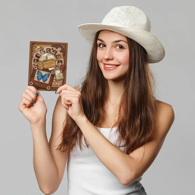 カード作成用フレームカットダイ、金属フィルムスタンプ、スクラップブッキング装飾、エンボス加工ホリデー、チケット、DIY